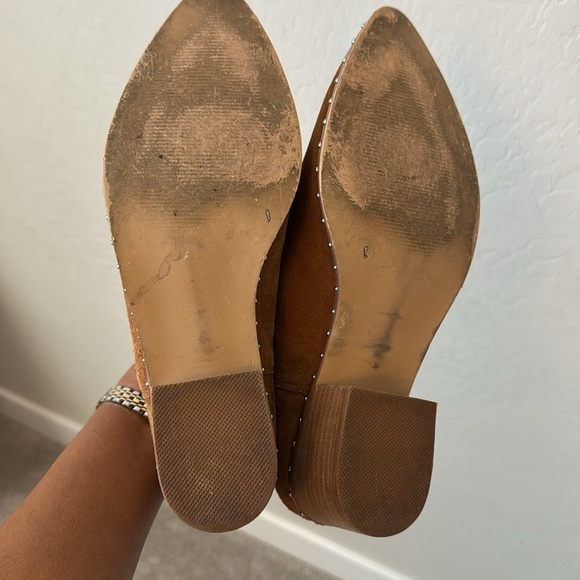 Steve Madden detected bootie in chestnut suede size 10 - Picture 6 of 7